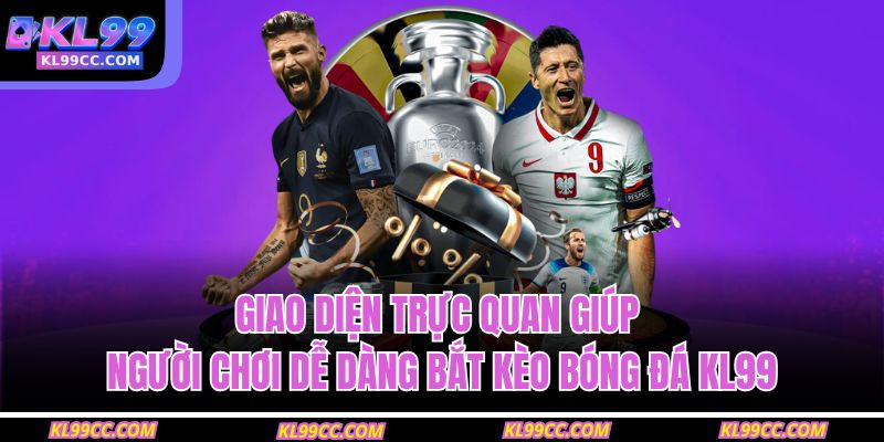Bắt Kèo Bóng Đá KL99 – Bí Quyết Đặt Cược Nhanh Cho Người Mới 2 Giao diện trực quan giúp người chơi dễ dàng bắt kèo bóng đá KL99
